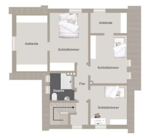 Grundriss Dachgeschoss