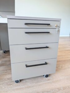 abschließbarer Rollcontainer