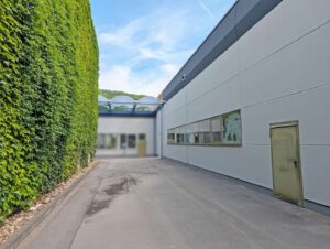 Seitenansicht Halle 6