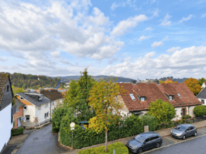 Blick vom Balkon